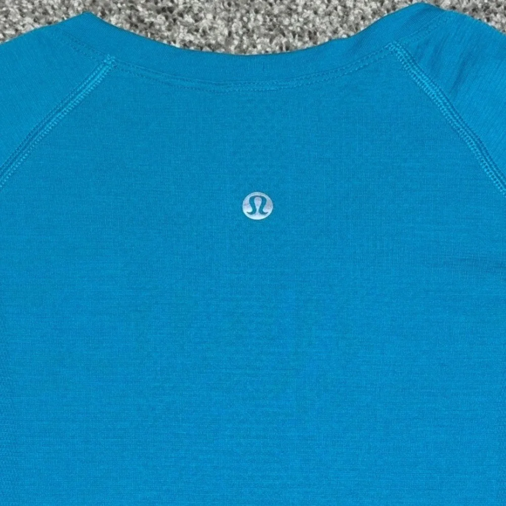 Lululemon Swiftly Tech 2.0 Long Sleeve Shirt Turquoise Tide W3DFKS Women 10 Teal